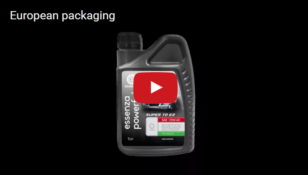 European packaging
